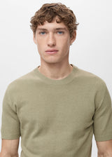 Mango Cotton fine-knit t-shirt