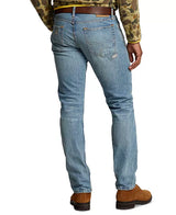 Polo Ralph Lauren Varick Slim Straight Distressed Jean