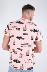 Guess Printed Slim Fit T-Shirt