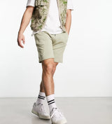Bershka cargo jersey shorts
