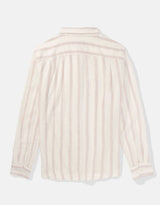 American Eagle AE Flex linen Button-Up