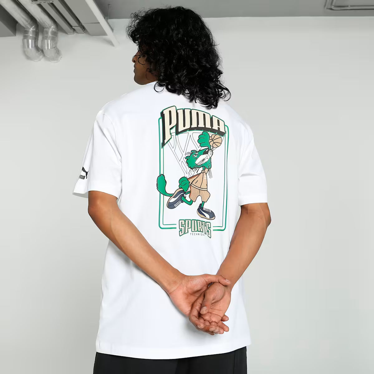 PUMA ESSENTIALS PRINTED T-SHIRT