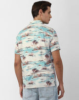 AE Hawaiian Short-Sleeve Button-Up Shirt