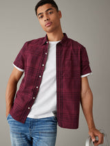 AE Hawaiian Short-Sleeve Button-Up Shirt