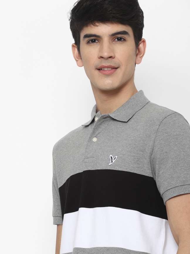 AE Colourblock Polo T-shirt