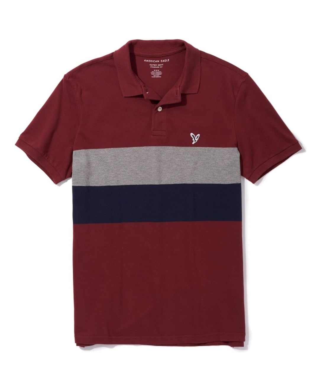 AE Colourblock Polo T-shirt