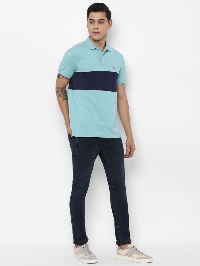 AE Colourblock Polo T-shirt