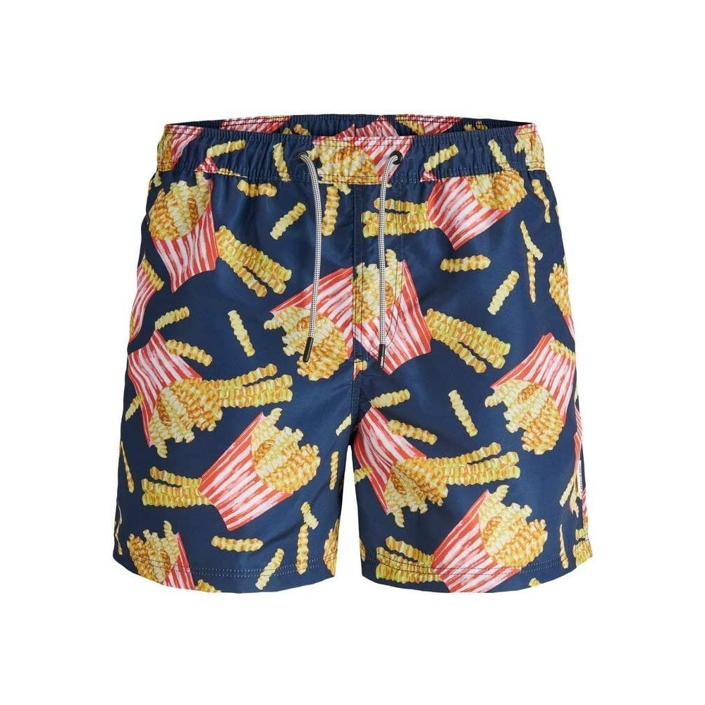 Jack & Jones Men's Printed Swim Short
