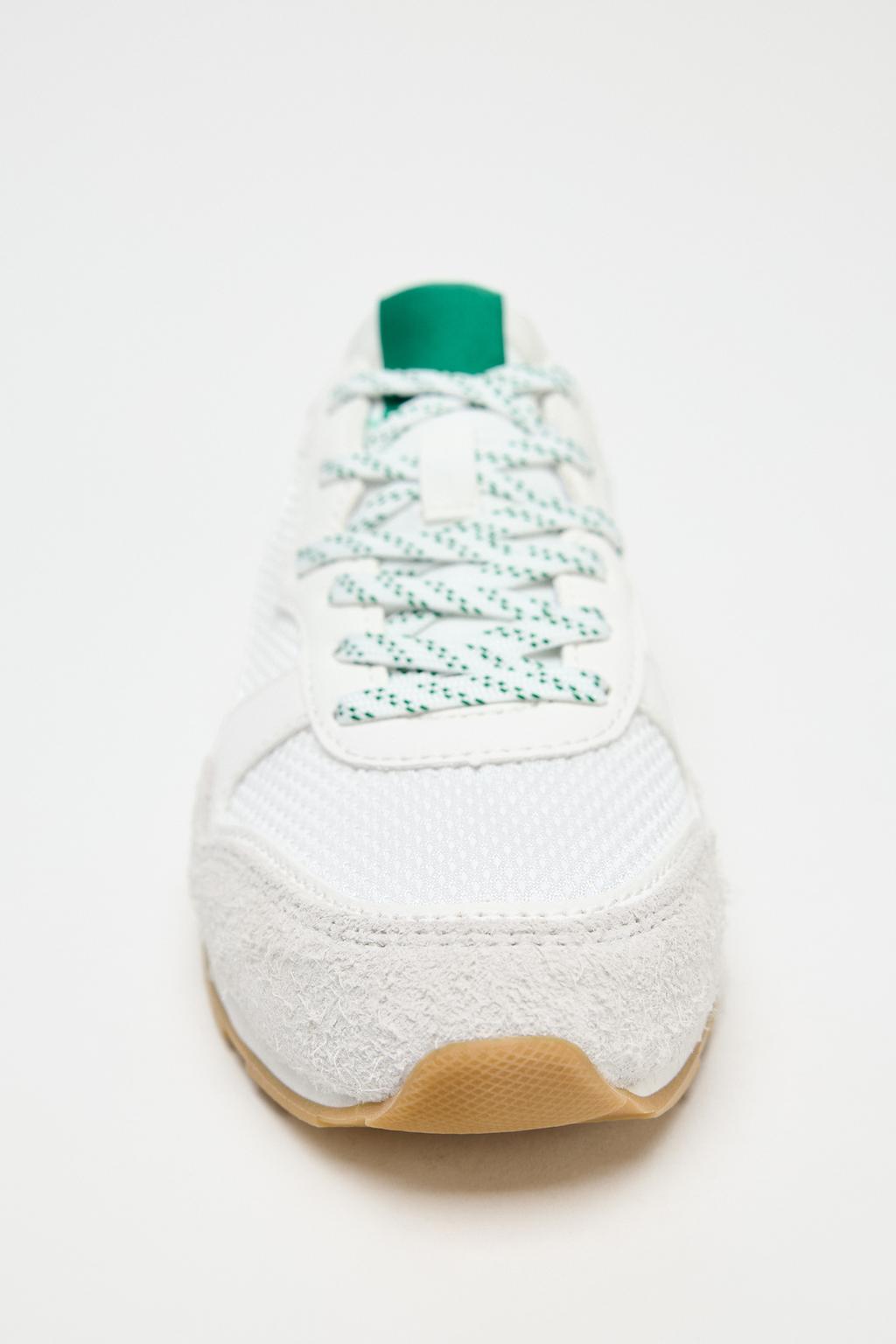 ZARA COMBINED ATHLETIC SNEAKERS