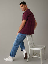 AE Hawaiian Short-Sleeve Button-Up Shirt