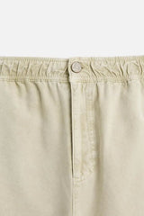 Zara distressed canvas trousers