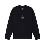 Armani Exchange Crewneck Sweatshirt With Embroidered Logo