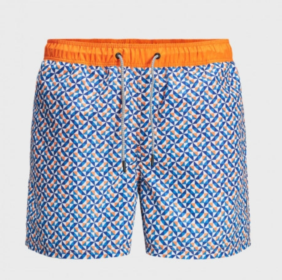 Jack & Jones Men's Printed Swim Short