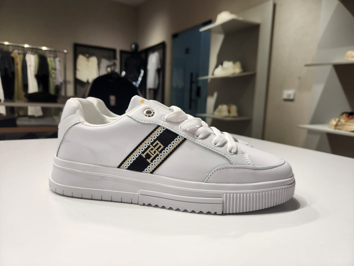 Tommy Hilfiger Leather Sneakers
