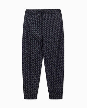 Armani Exchange French terry cotton joggers