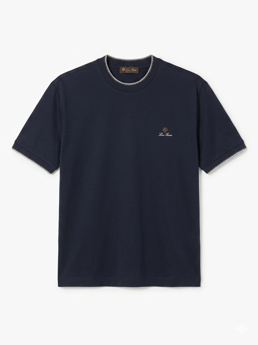 Loro Piana - Logo-Embroidered Cotton-Jersey T-Shirt