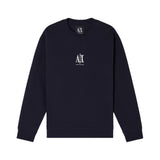 Armani Exchange Crewneck Sweatshirt With Embroidered Logo