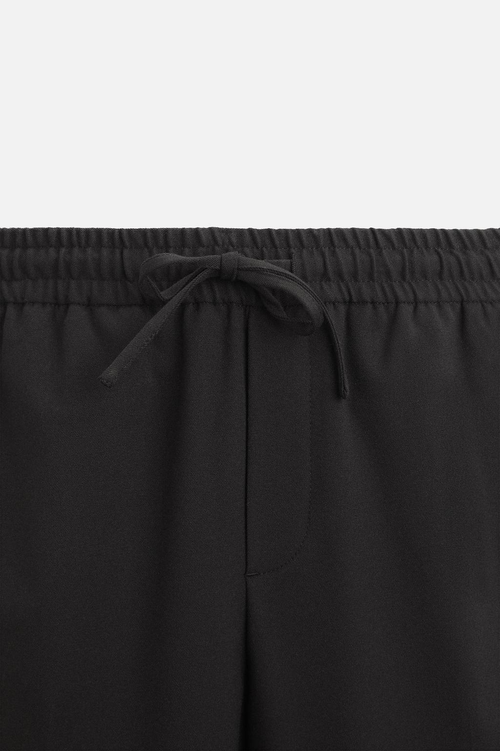 ZARA COMFORT JOGGER-WAIST PANTS