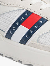 Tommy Jeans Suede Cleat Mixed Texture Trainers