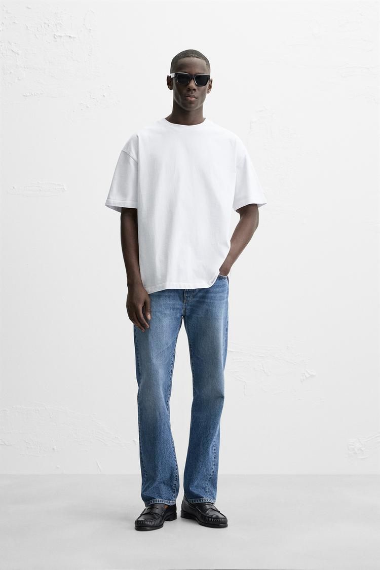 ZARA BASIC HEAVYWEIGHT T-SHIRT