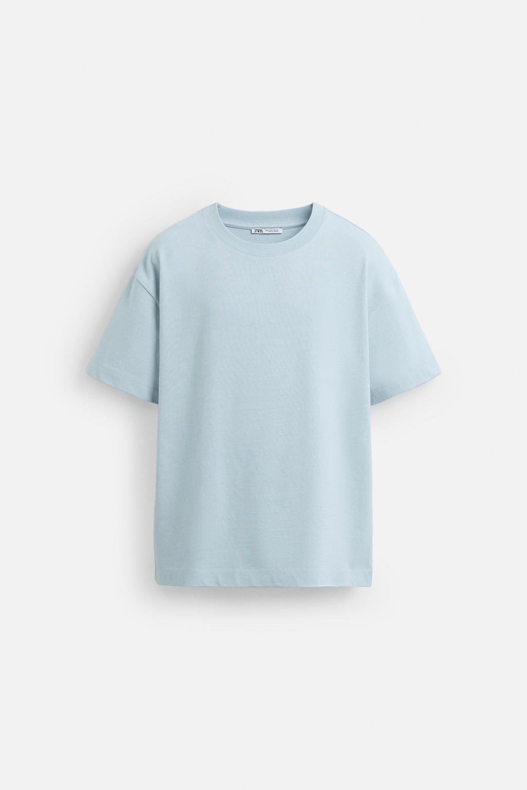 ZARA BASIC HEAVYWEIGHT T-SHIRT