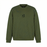 Armani Exchange Crewneck Sweatshirt With Embroidered Logo