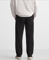ZARA WASHED JOGGER WAIST TROUSERS