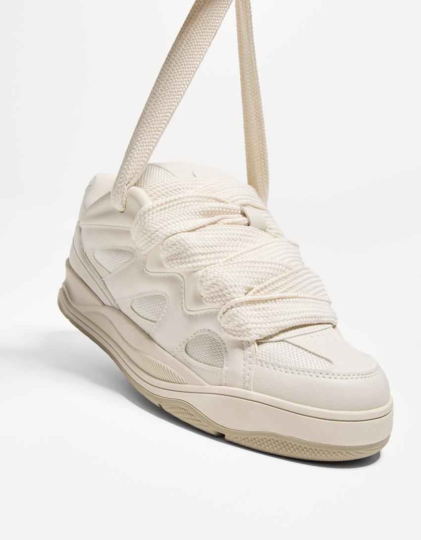 Bershka Multi-piece skate trainers Shoes