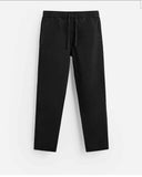 ZARA WASHED JOGGER WAIST TROUSERS