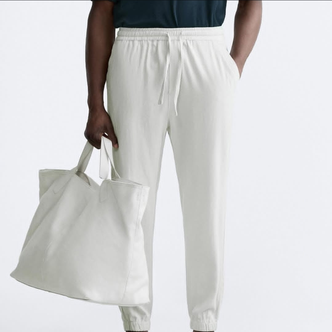 ZARA VISOCOSE LINEN TROUSER