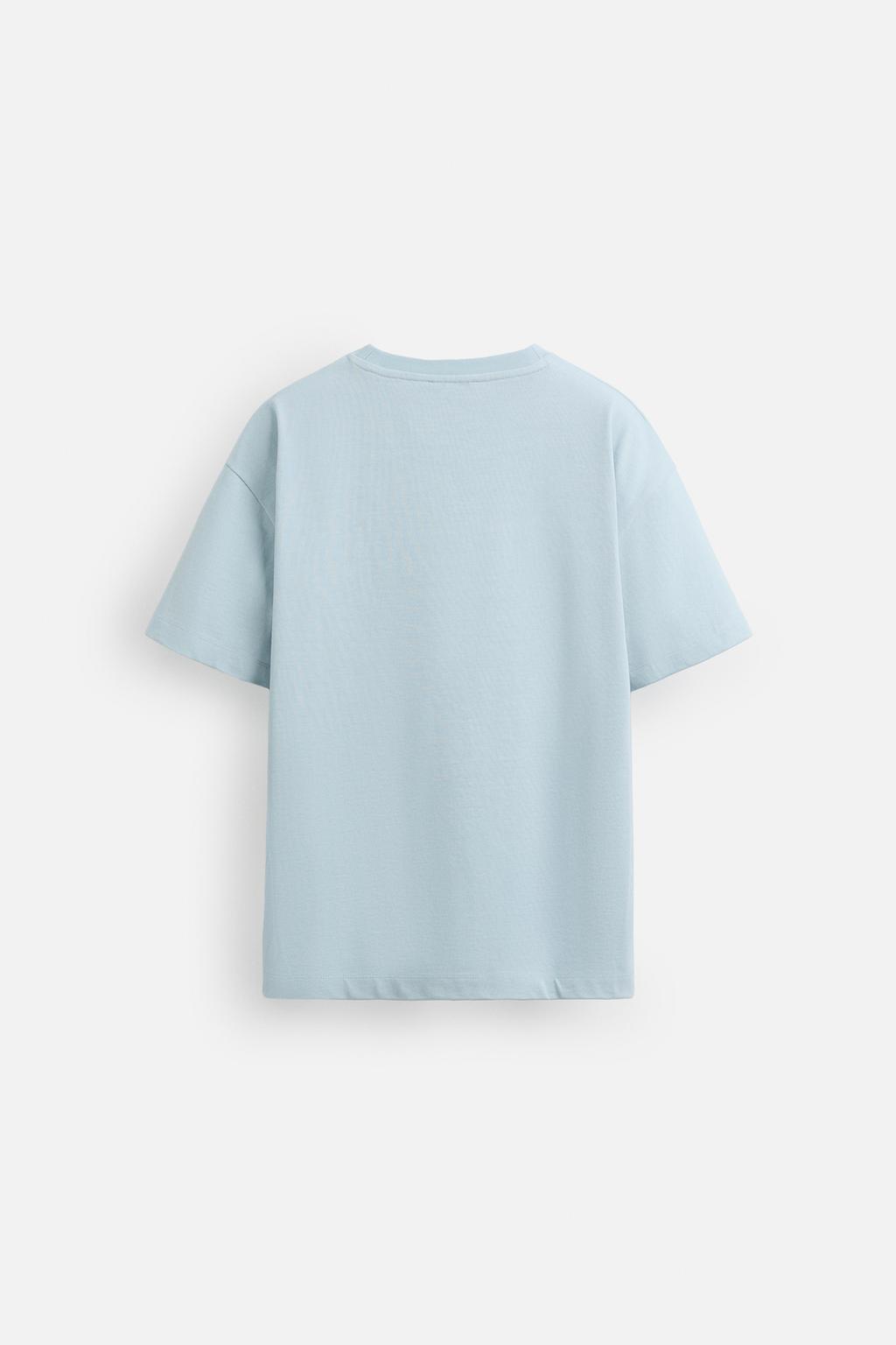 ZARA BASIC HEAVYWEIGHT T-SHIRT