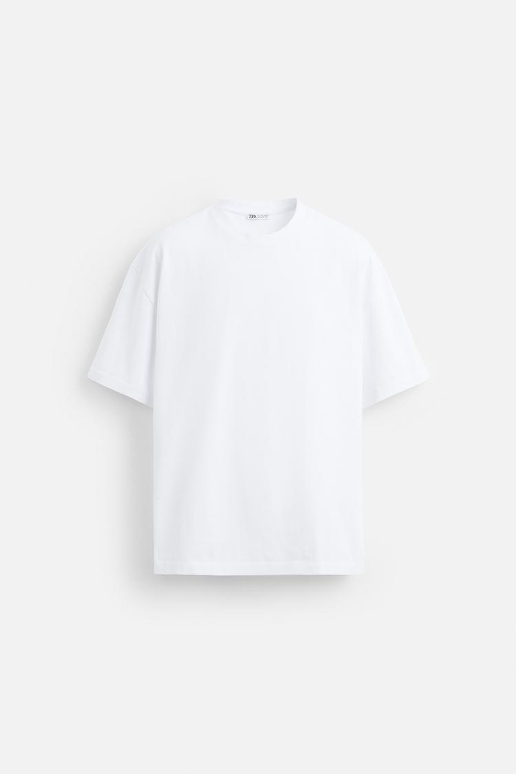 ZARA BASIC HEAVYWEIGHT T-SHIRT