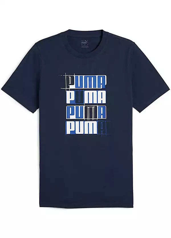 PUMA ESSENTIALS PRINTED T-SHIRT