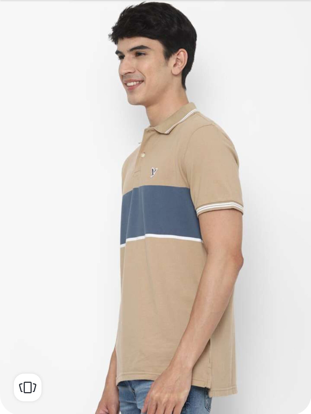 AE Colourblock Polo T-shirt