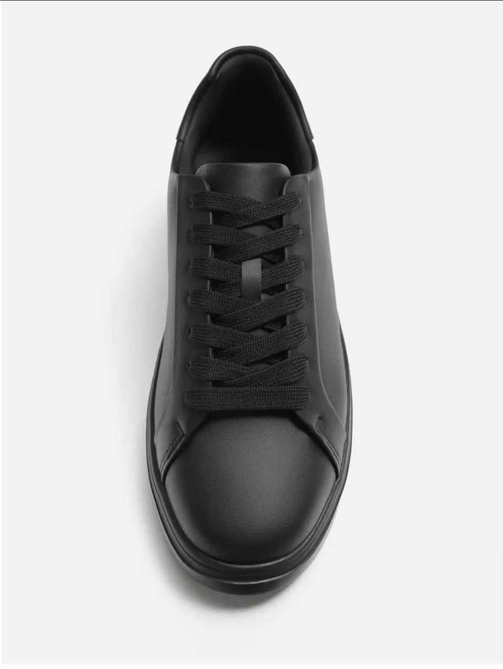 ZARA MONOCHROME CHUNKY SOLE SNEAKERS