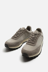 ZARA RETRO SNEAKERS - brown