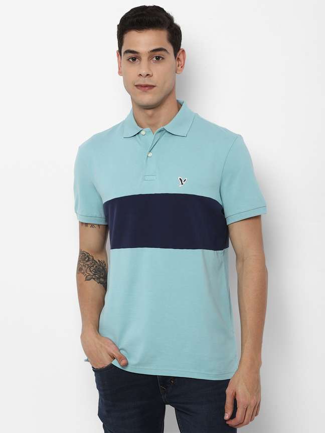 AE Colourblock Polo T-shirt