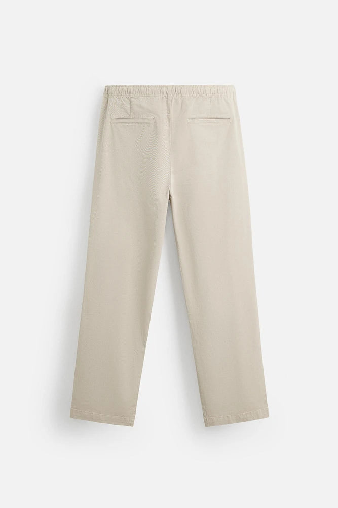 ZARA COMFORT JOGGER TROUSERS