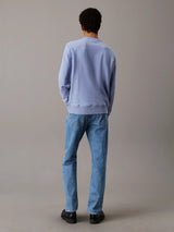 Calvin Klein Terry Badge Sweatshirt in Tempest