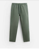 ZARA WASHED JOGGER WAIST TROUSERS
