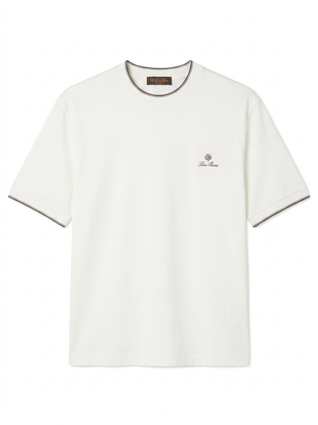 Loro Piana - Logo-Embroidered Cotton-Jersey T-Shirt