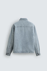 ZARA OVERSHIRT JEANS