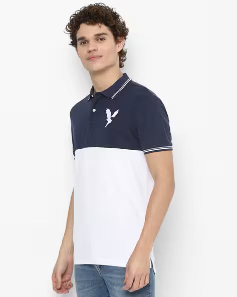 AE Colourblock Polo T-shirt