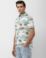 AE Hawaiian Short-Sleeve Button-Up Shirt