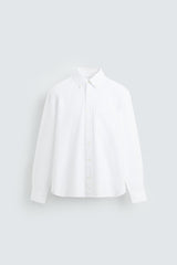 ZARA TEXTURED OXFORD SHIRT
