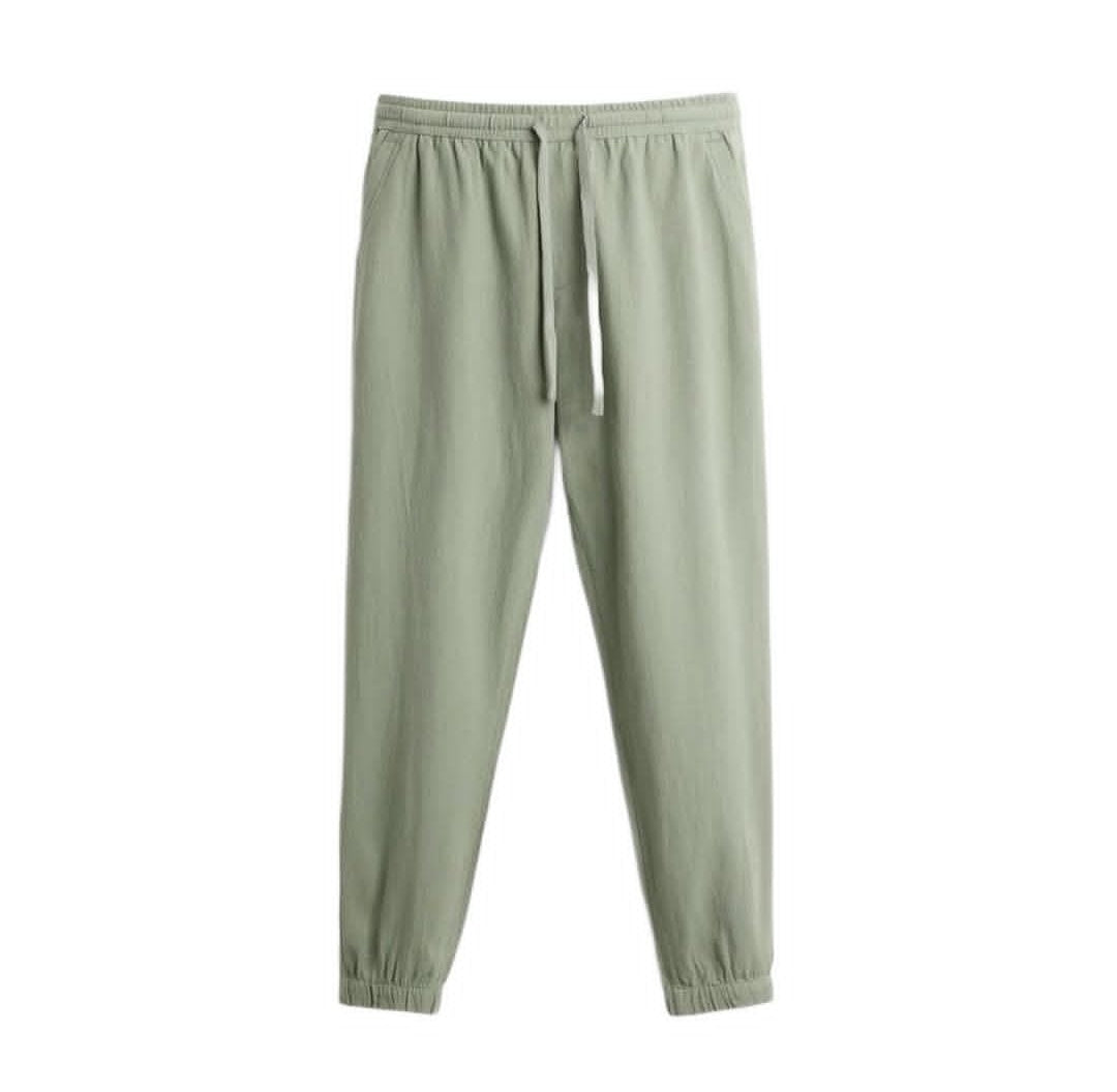 ZARA VISOCOSE LINEN TROUSER