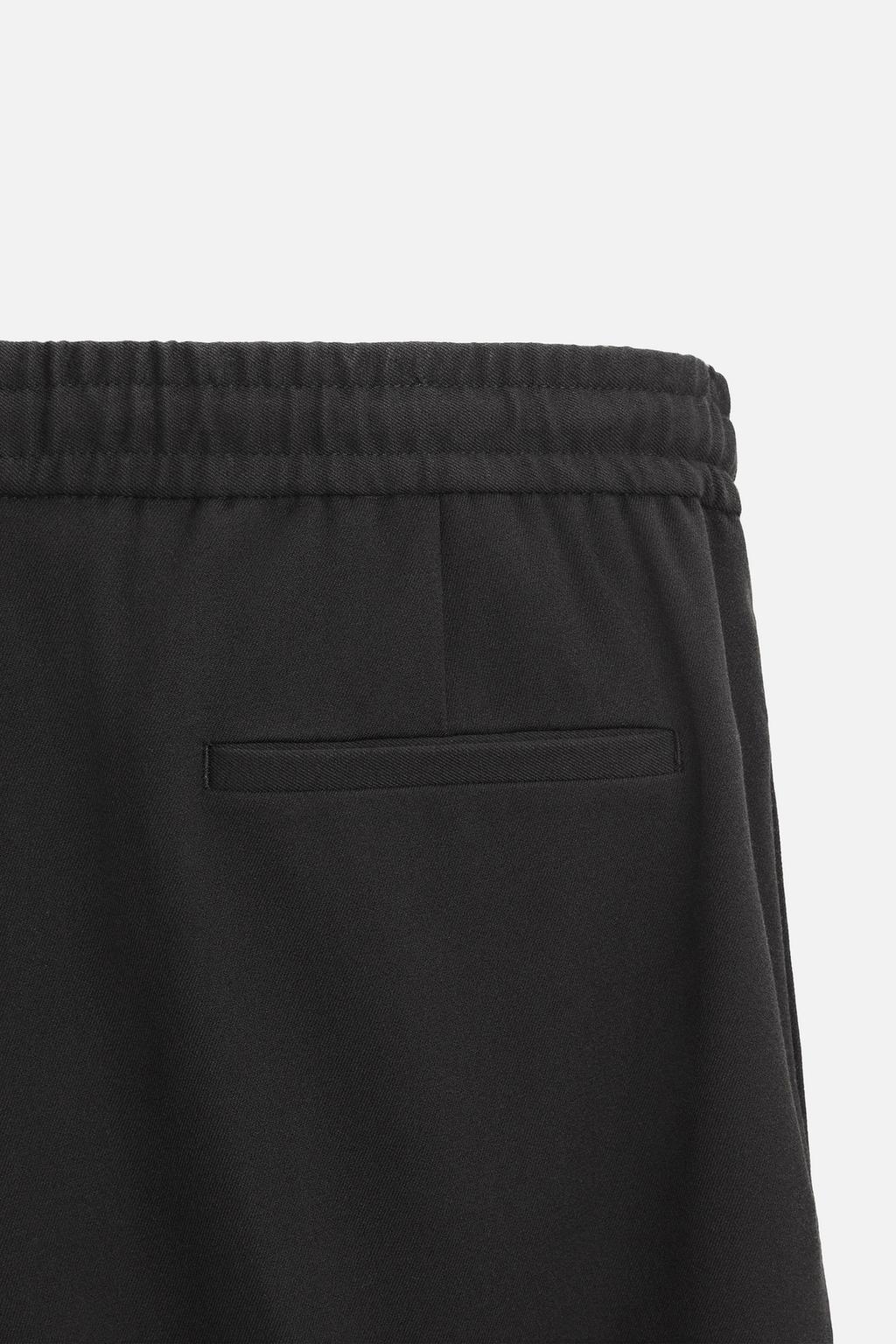 ZARA COMFORT JOGGER-WAIST PANTS