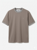 brunello cucinelli T-shirt embroidered logo