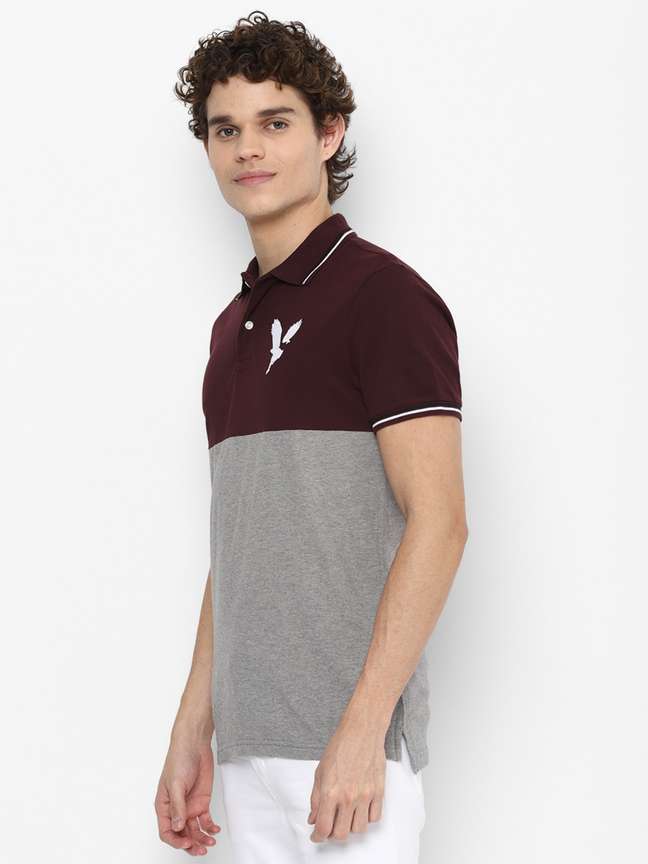AE Colourblock Polo T-shirt