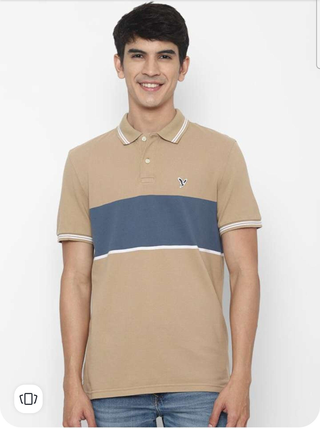 AE Colourblock Polo T-shirt